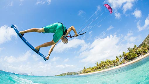 learn kitesurfing carribean