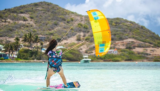learn to kite surf caribbean