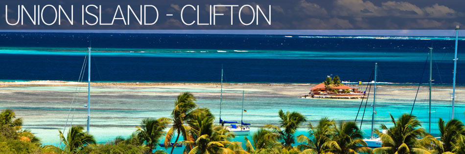Clifton village on Union Island