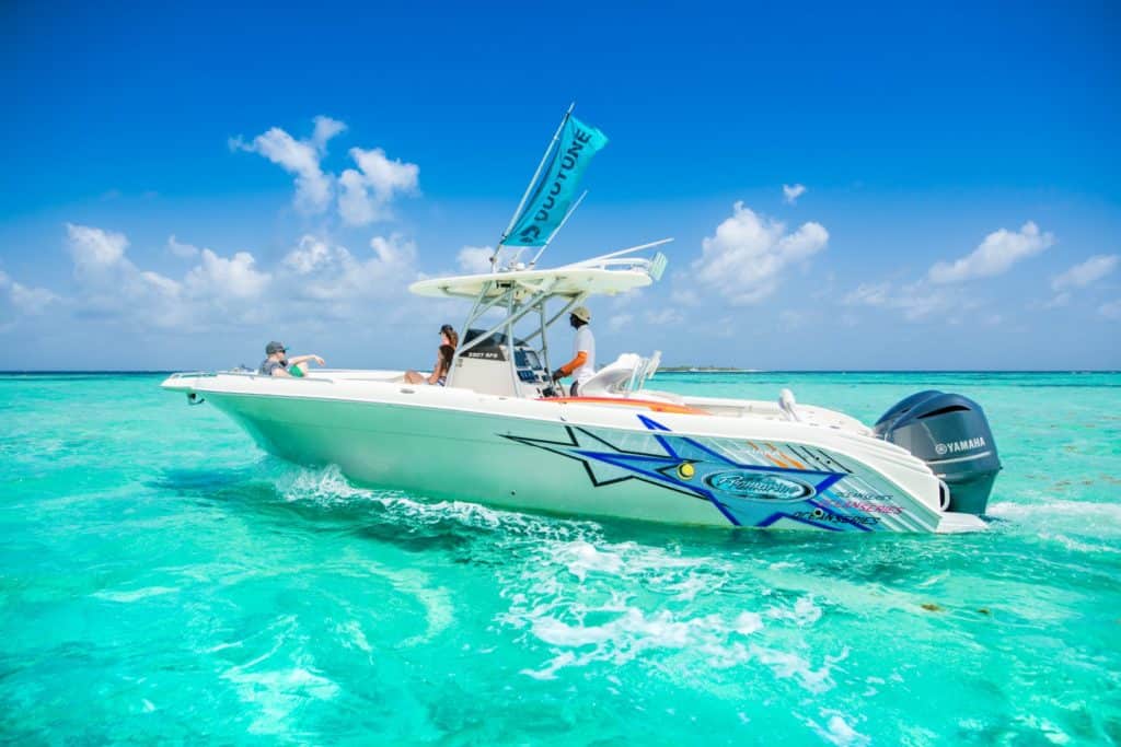 Kitesurfing in January in the Caribbean