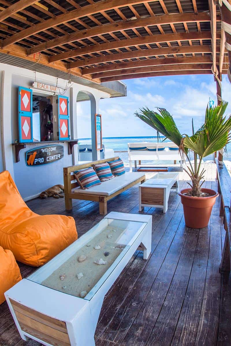 Union Island kite beach bar