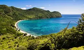 Chatham Bay beach on Union Island