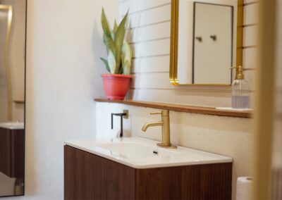 Suite walk-in bathroom