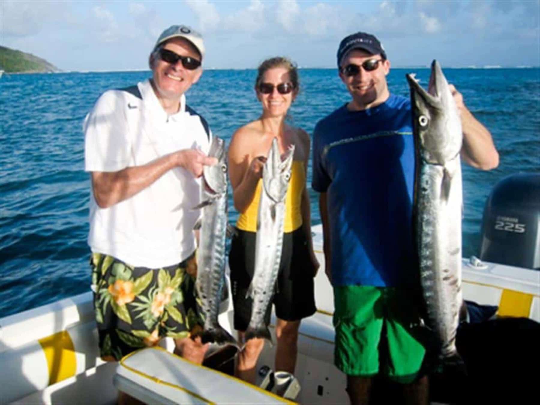 Fishing catch on Union Island charter