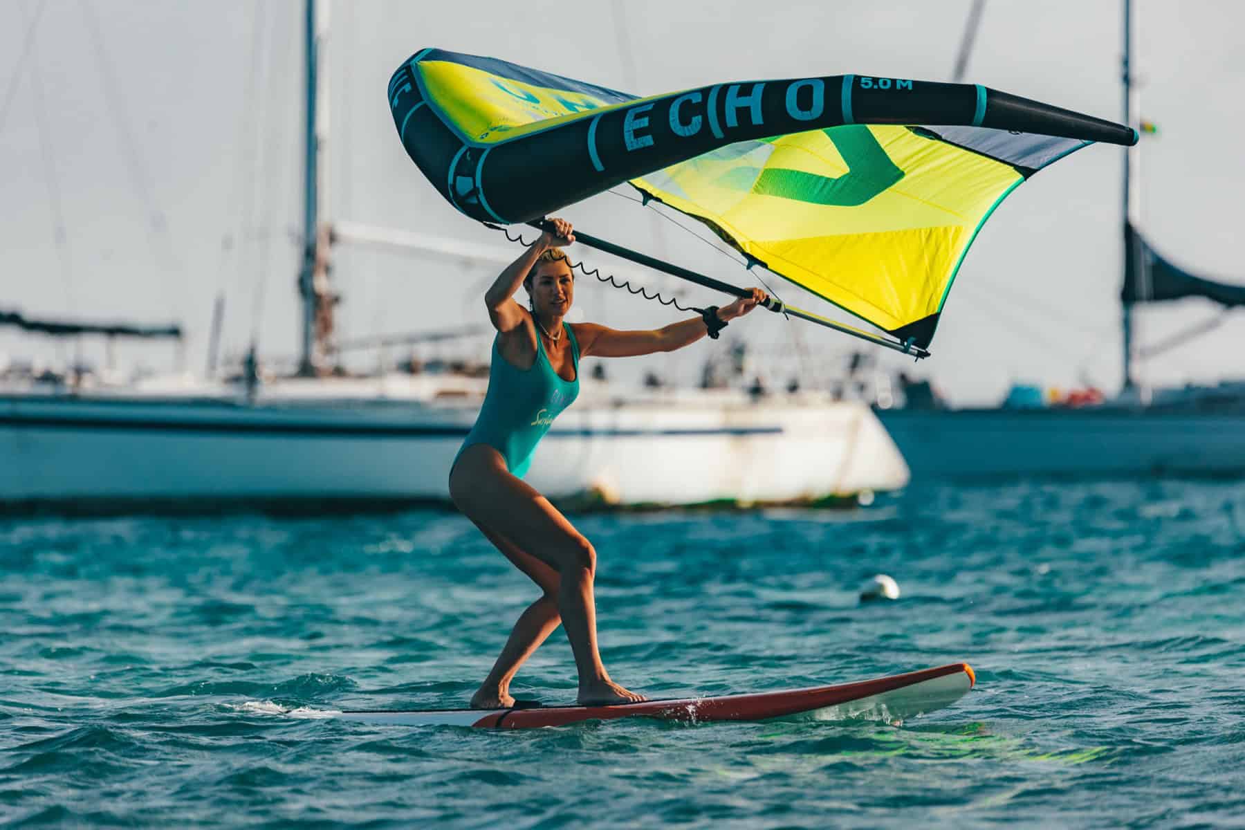 Wing foiling season in Union Island