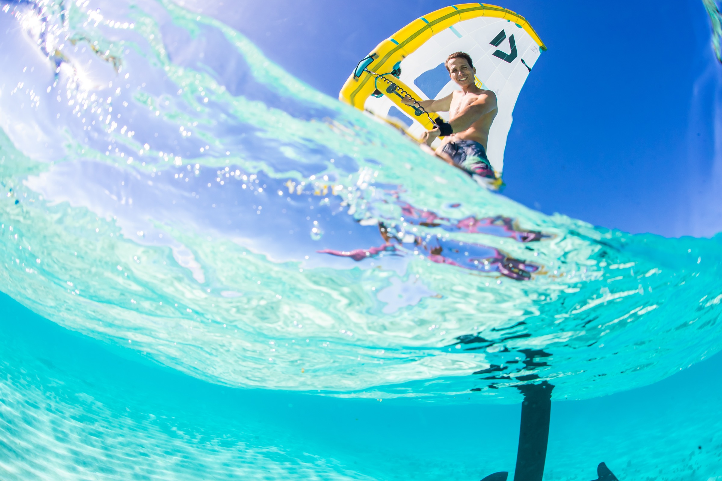 How to learn wing foiling in the Caribbean
