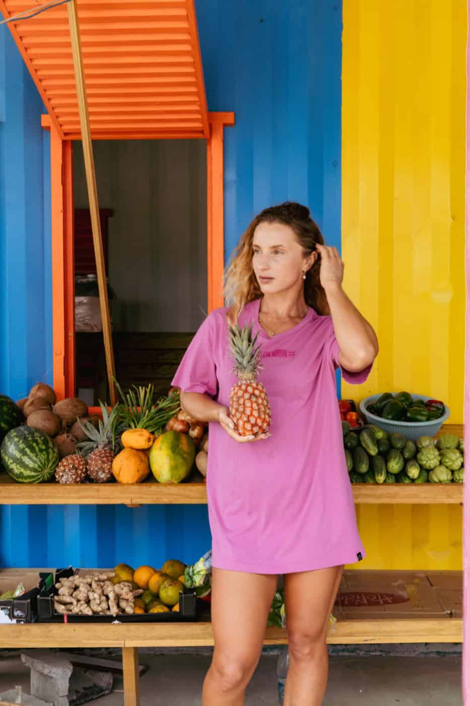 Paula Novotná on Union Island